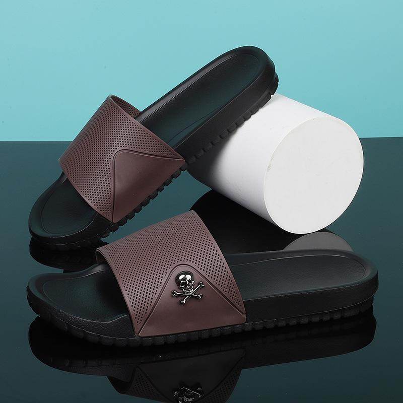 Fashion Men's Size 48 49 Flip-Flops Youth Big Size Soft Sole Beach/Casual Sandals Non-Slip Minimalist Outdoor Summer Slippers Slides Men