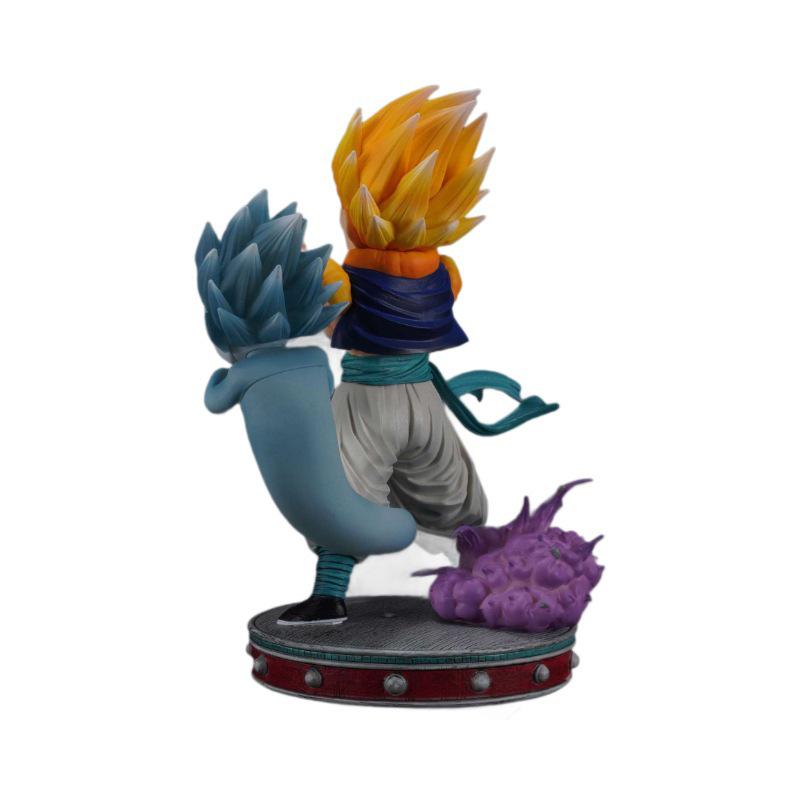 Super Saiyan 3 Gotenks Dragon Ball Anime Figure Model GK Resonance.