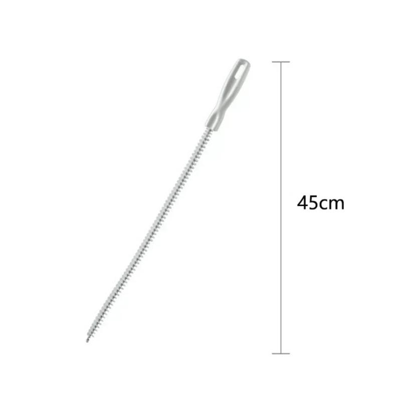 Saubere Küche Badezimmer Rohr Baggerbürste Kanalisation Waschbecken Reinigung Abflussrohr Flexible Reiniger Clog Plug Loch Remover Tool