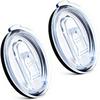 40 oz Tumbler Lid Replacement,Fit for Silver Buffalo Tumbler Lids 40 oz Replacement Lid,2Pack Tumblers Lids Compatible with Silver Buffalo Stainless