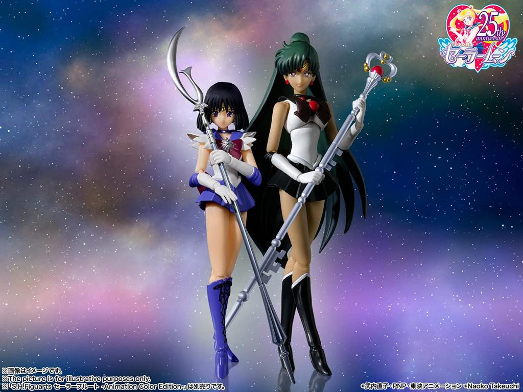 TAMASHII NATIONS Sailor Moon R Sailor Saturn Color 130mm painted movable figure S.H.Figuarts -Animation Edition- Approx. PVC&ABS