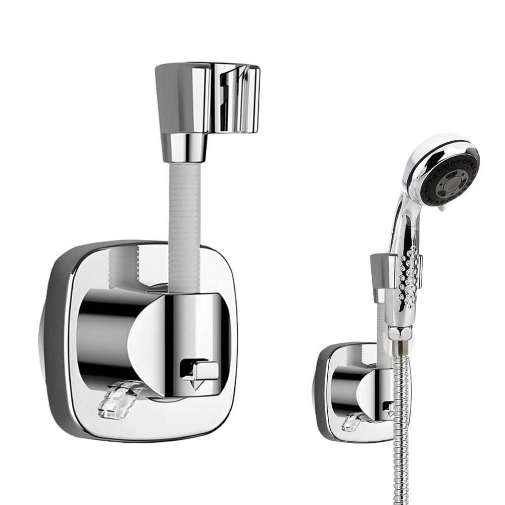 Shower Wand Holder Bathroom Supplies Suction Cup Design Handheld Shower Head Bracket for Home Bathroom Toilet College Dorm