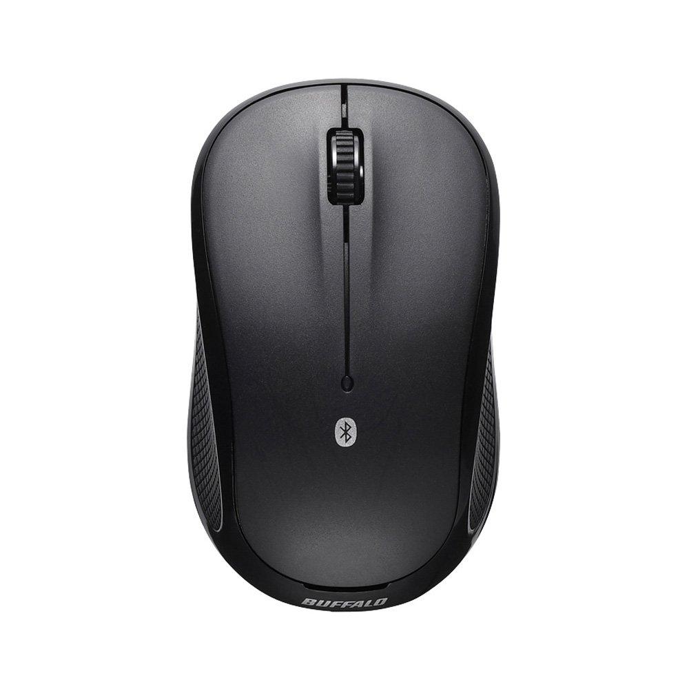 BUFFALO Bluetooth IR LED BSMRB058BK 3-Button Mouse, Black,