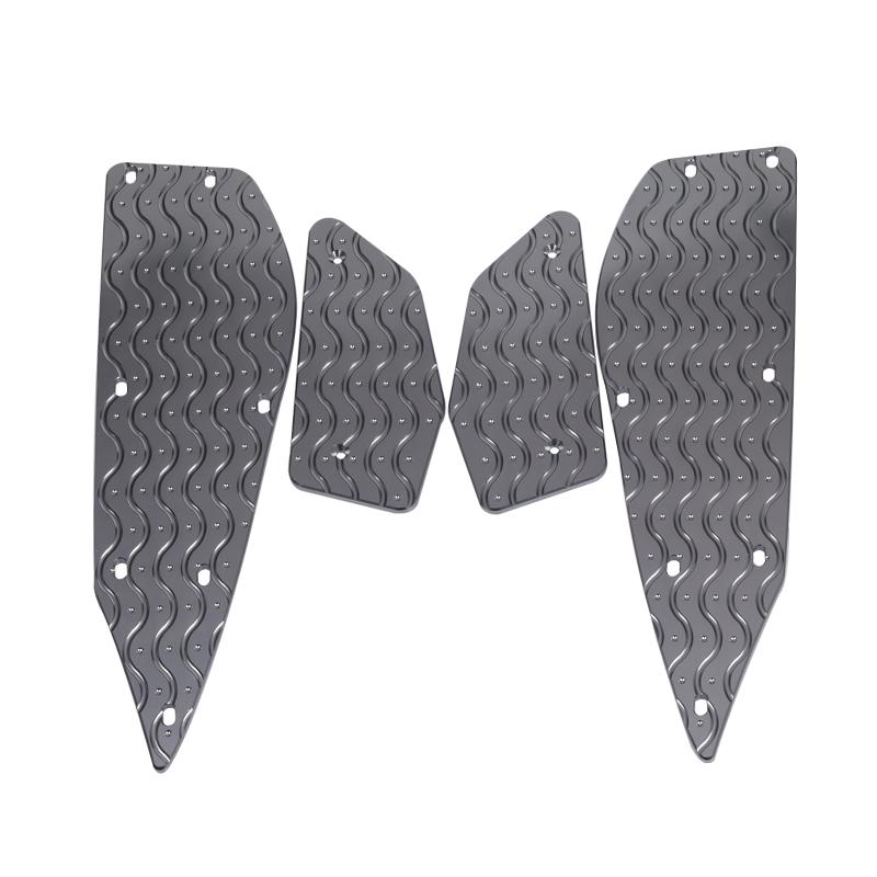 For Yamaha XMAX300 XMAX250 2017 - 2021 XMAX 300 X MAX 250 125 400 Motorcycle Footrest Foot Pad Pedal Footboard Plate Footpad