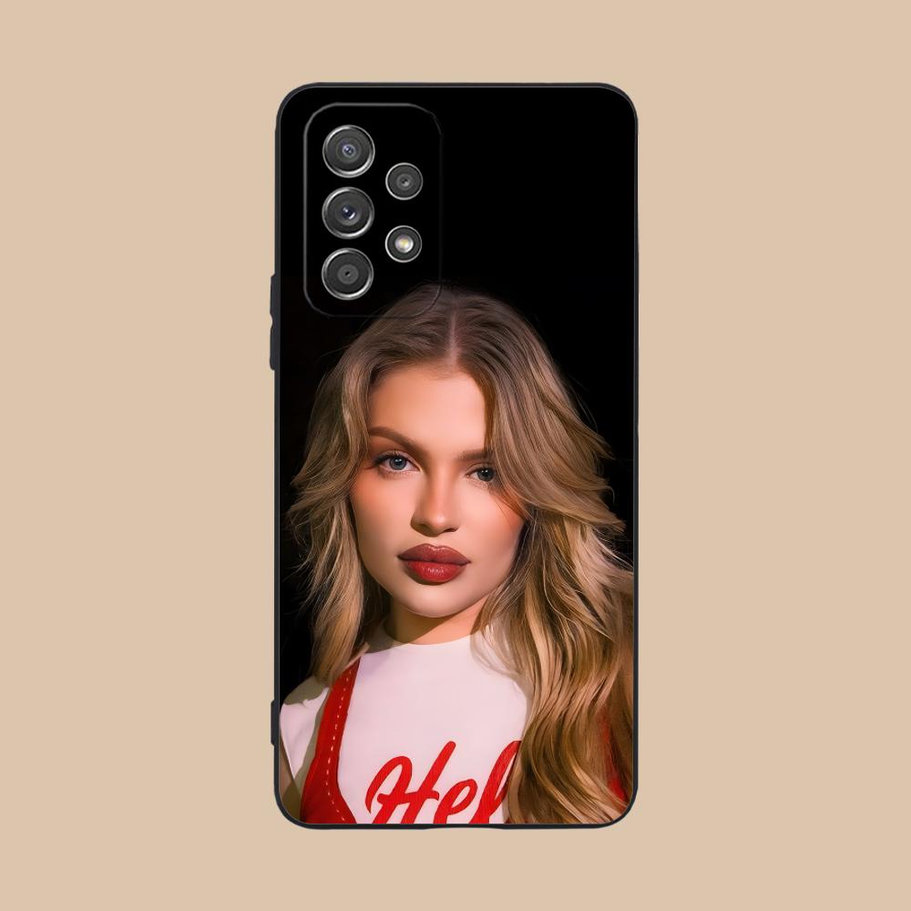 Luisa Sonza Mobile Phone Case for Samsung Galaxy A56 55 54 53 52 51 36 35 34 23 16 15 5G Colorful Cover Pretty Luxury Cellphones