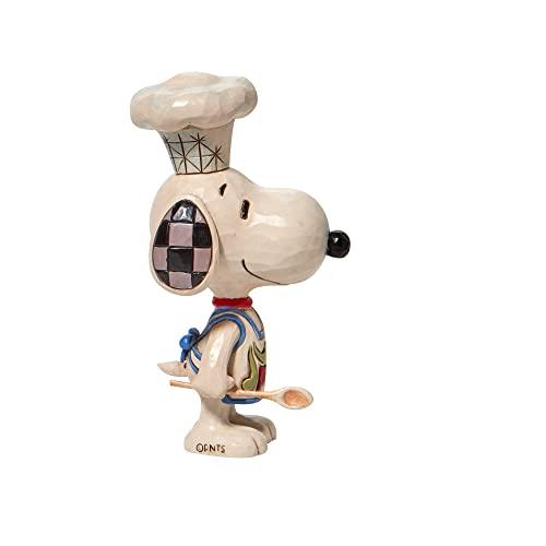 JIM SHORE Snoopy Chef Mini 6010120 Body: W4.2 x H10 x D6.5cm
