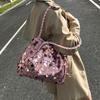 Yogodlns New Shiny Sequins Women's Shoulder Shopping Bag Glitter Handbag Large Capacity Clutch Purse Fashion Party Accessory for Ladies