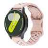 20mm Replacement Strap for Samsung Galaxy Watch7 44mm/40mm Color Dot Silicone Watch Band Multi Hole Design