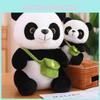 Big Cute Panda Plush Toy Realistic Design Souvenir Fiber Cotton Stuffed Gift