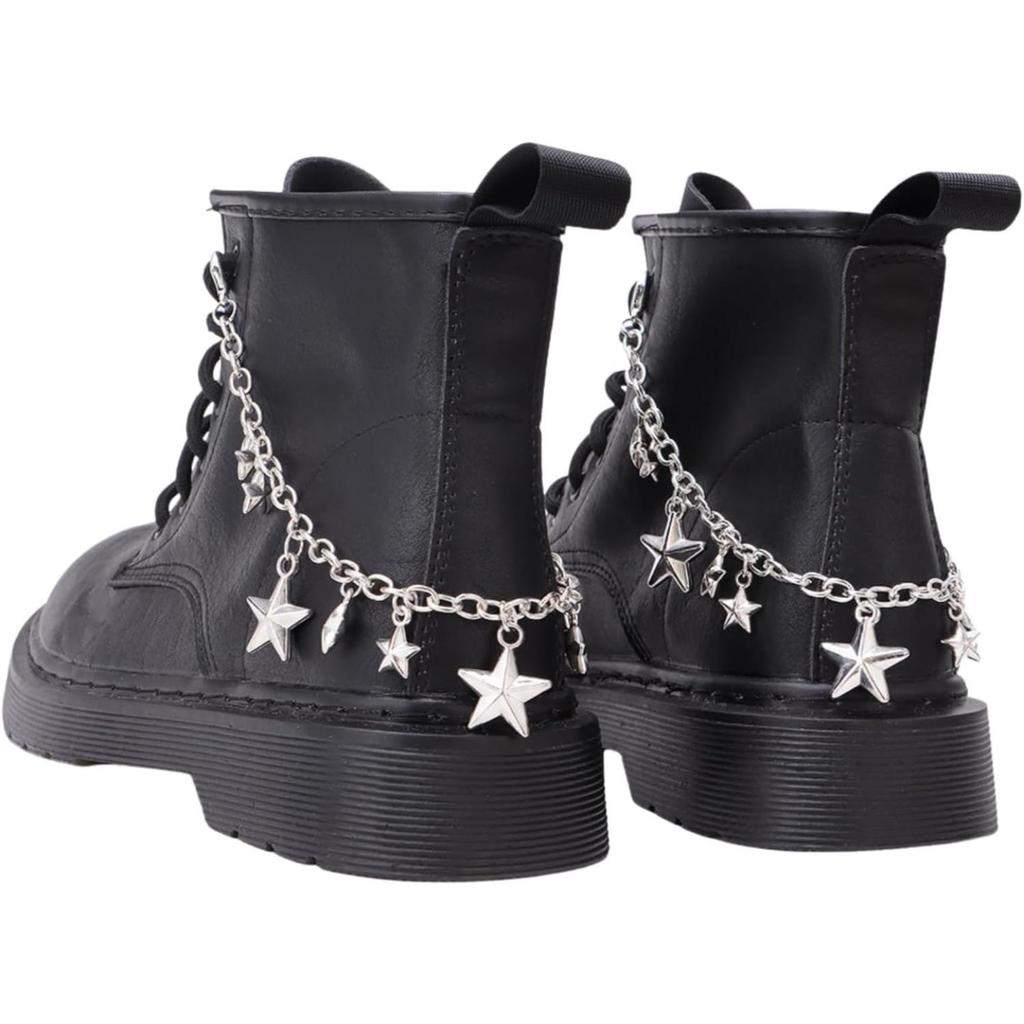 Sterling Silver Star Jewelry Set: Bracelet & Necklace by Xianmei