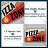 Pizza Dessert Metal Poster Food Tin Sign Plaque Metal Restaurant Vintage Wall Decor for Bar Club Metal Signs 20x30cm