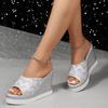 Summer Slippers Fashion High-end Women Shoes Fish Mouth Simple Elegant Sandals Thick Sole Classic Trend Versatile Designer Shoes
