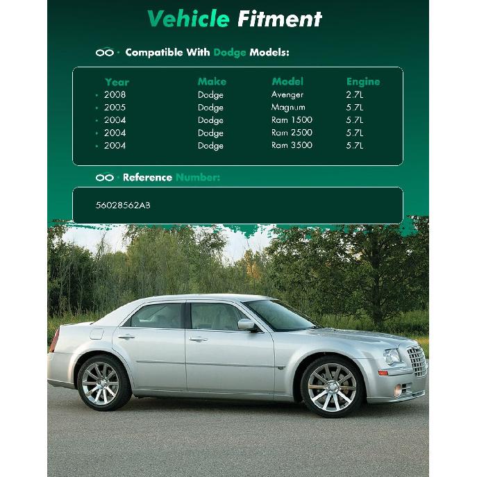 SCITOO Manifold Absolute Pressure Sensor fit for Chrysler for 300 2005,for Chrysler for Sebring 2008,for Dodge for Avenger 2008,for Dodge for Magnum