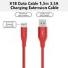 3.3A Fast Charging Cable USB Male to USB 5Pin Male Power Cable Cord for Tablets Phones Quick Charging Data Wire