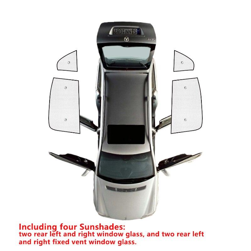 Full Cover Sunshades for Nissan Murano Z51 MK2 2009~2014 Sun Protecti Front Rear Window Curtain Windshield Visor Mat Accessories