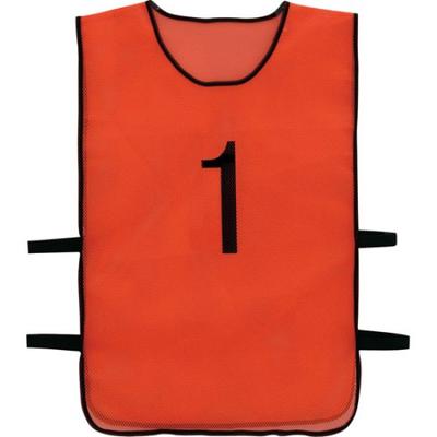 Colete de Segurança Numerado TRUSCO 1 peça cada conjunto Laranja "1" ~ "10" TBB-10SET