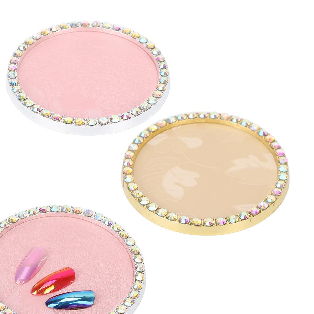 Multifunctional Nail Art Display Plate Resin Nail Art Mixing Board Manicure Display Stand