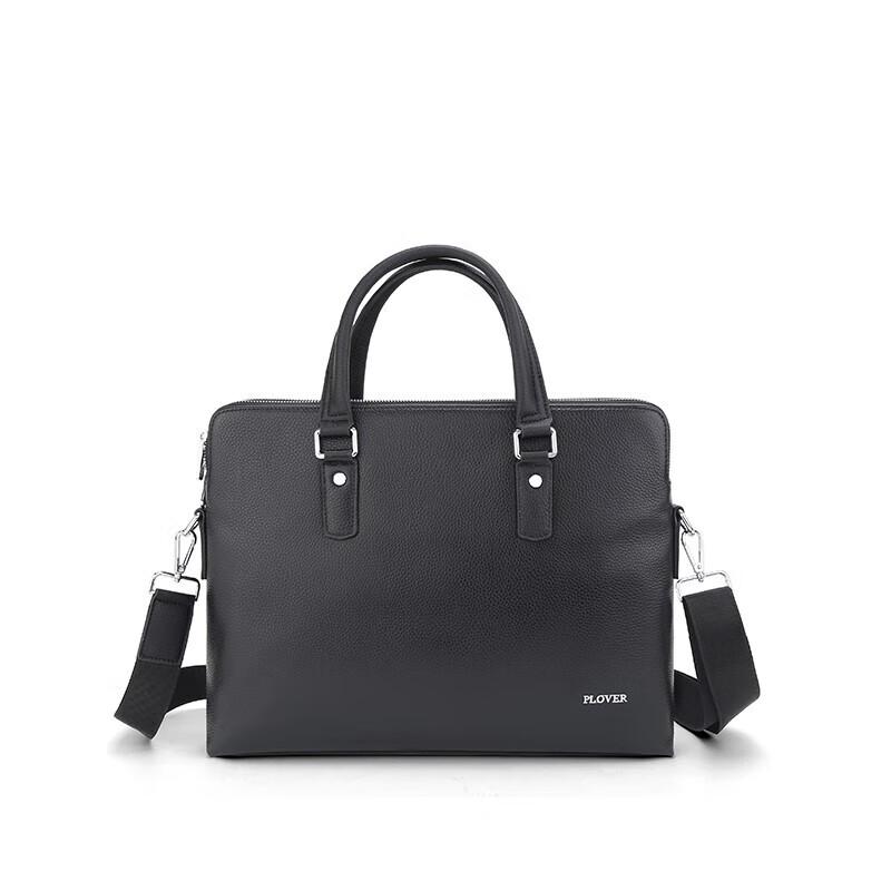 

PLOVER Men s Leather Business Briefcase