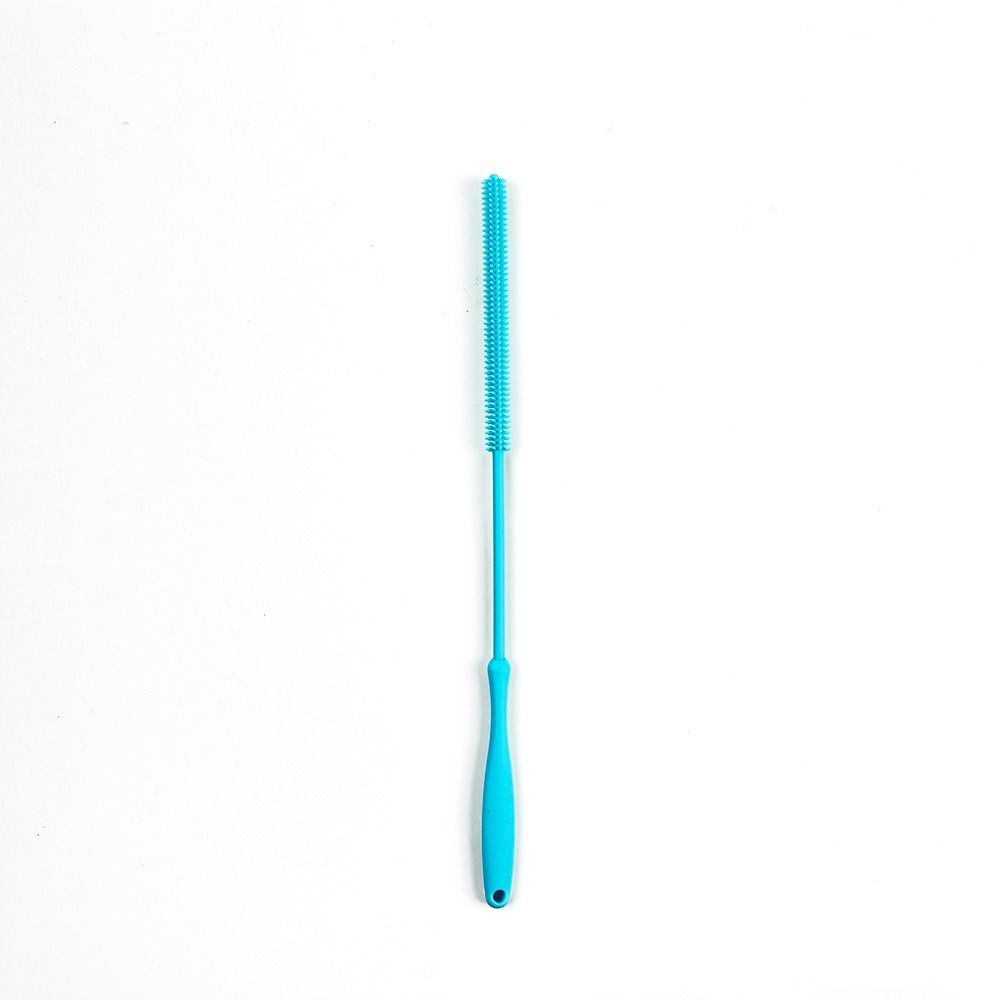 Silicone Straw Cleaning Brush Cup Scrubber Hole Gap Cleaning Brush Cup Cover Brush Soft Head Pacifier Nipple