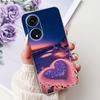 For Oppo Reno8 T Phone Case Reno 8T 5G 4G CPH2481 CPH2505 Elegant Floral Cat Soft Silicone Transparent TPU Lightweight Cases