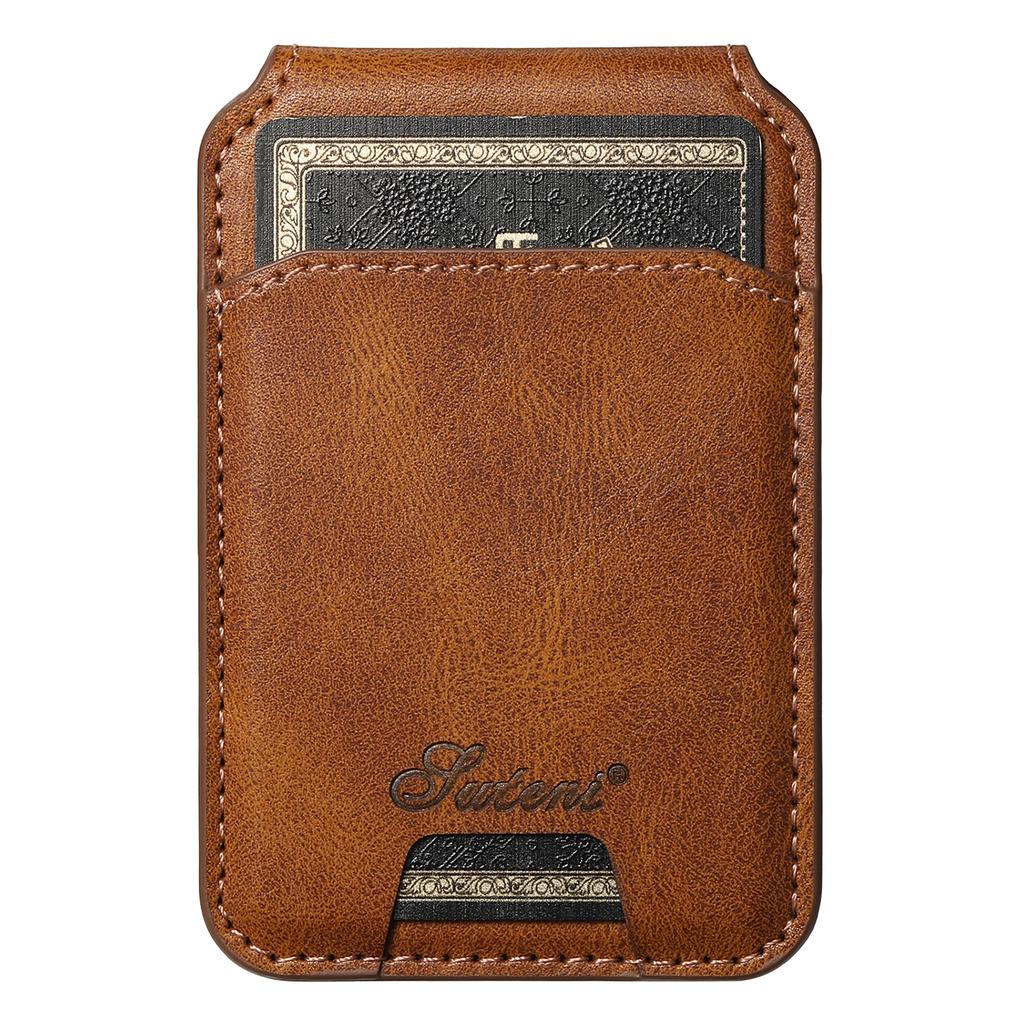 SUTENI H15 For Samsung Galaxy S24 Ultra Magnetic Case Detachable Card Holder Phone Cover