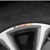 4pcs AMG Emblem Car Wheel Sticker Rims Cover Decal Accessories For  Mercedes Benz Brabus Smart Maybach W204 GLC CLA W205 W203