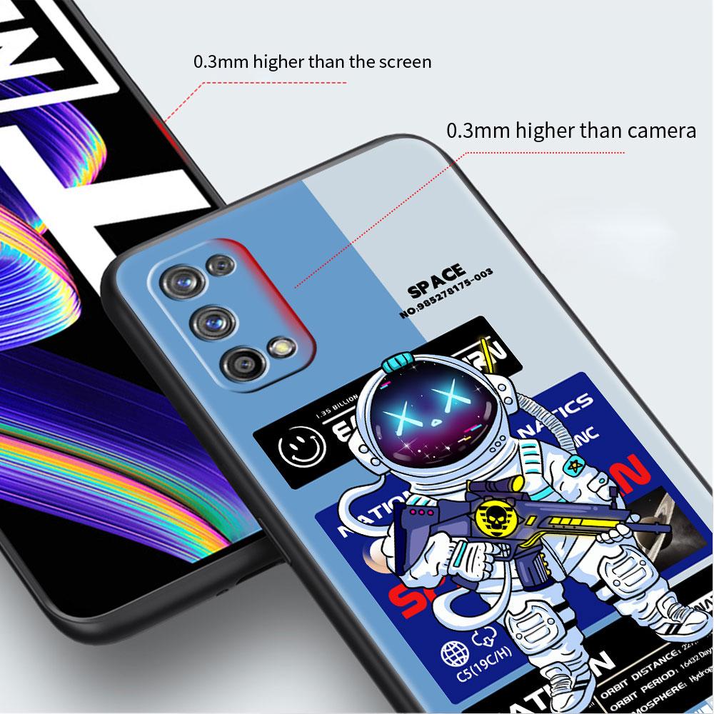Soft Case For Oppo Realme 8 C21Y C21 GT Neo 2 Pro 3 7 9 Pro 8i 6 C11 9i C35 C15 Master C12 C3 Phone Cover Fashion Cool Astronaut