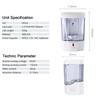 Automatic Touchless Soap Dispenser 700ml, Wall-Mounted Large Capacity Battery-Operated Sensor Hand Washer for Bathroom Kitchen