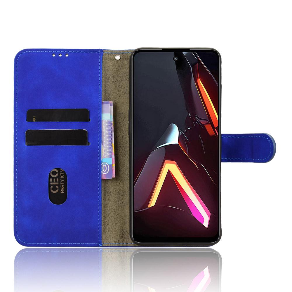 Pro ZTE nubia Neo 3 5G Kožené pouzdro s pocitem kůže, proti pádu, peněženka, výklopný kryt na telefon