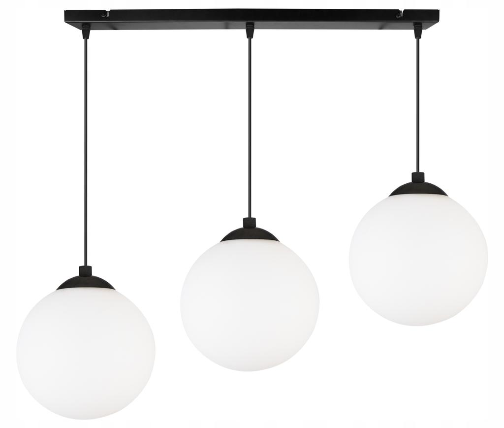 CEILING HANGING LAMP STRIP BALL BLACK LED 15cm