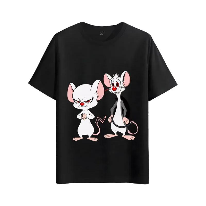 Tshirt Muscle Freaks Cerebro Y Pinky Estilo Dibujo Animado S