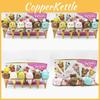 Cream Ice Rilakkuma Action Figure Model Pvc 6piece Set Decor Gift Collectible