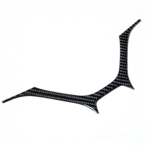 For Honda Civic Coupe 2013-15 Carbon Fiber Steering Wheel Chin Cover Trim