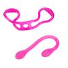 Pull Rope Silicone Resistance Band Gym Muscle Fitness Chest Expander Set (Blue)