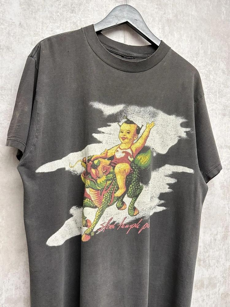 

90s Stone Temple Pilots Purple Charcoal Unisex Shirt Reprint S-5XL Unisex T-Shirt XXXXL