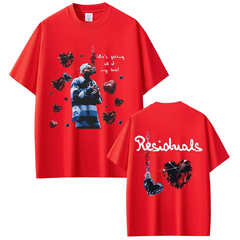 

Hot Sale New Chris Brown Breezy Bowl XX Tour 2025 T Shirts Mens Women Hip Hop Fashion Cotton Tee Shirt Loose Oversized Tshirts 4XL