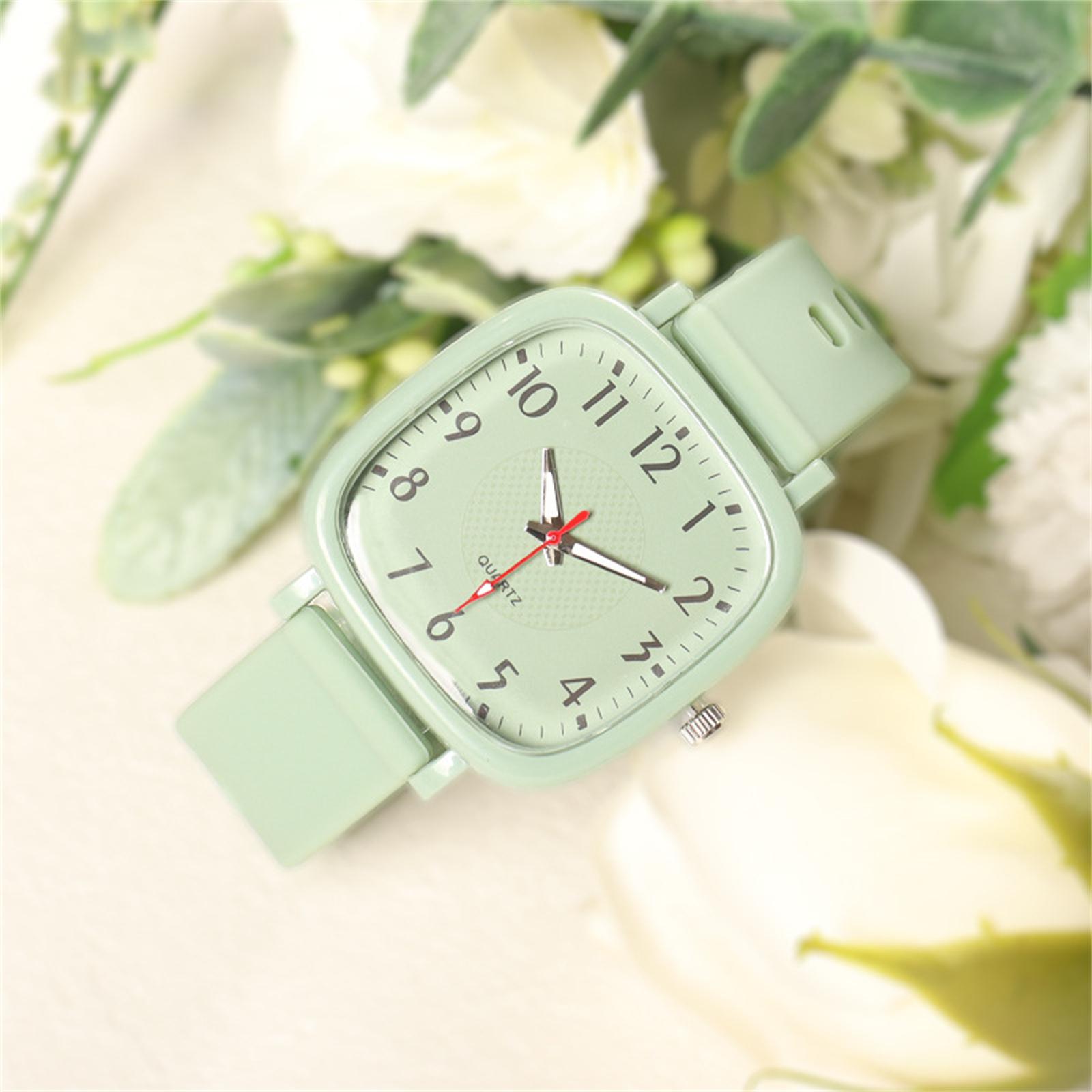 

Женские модные кожаные часы One Size