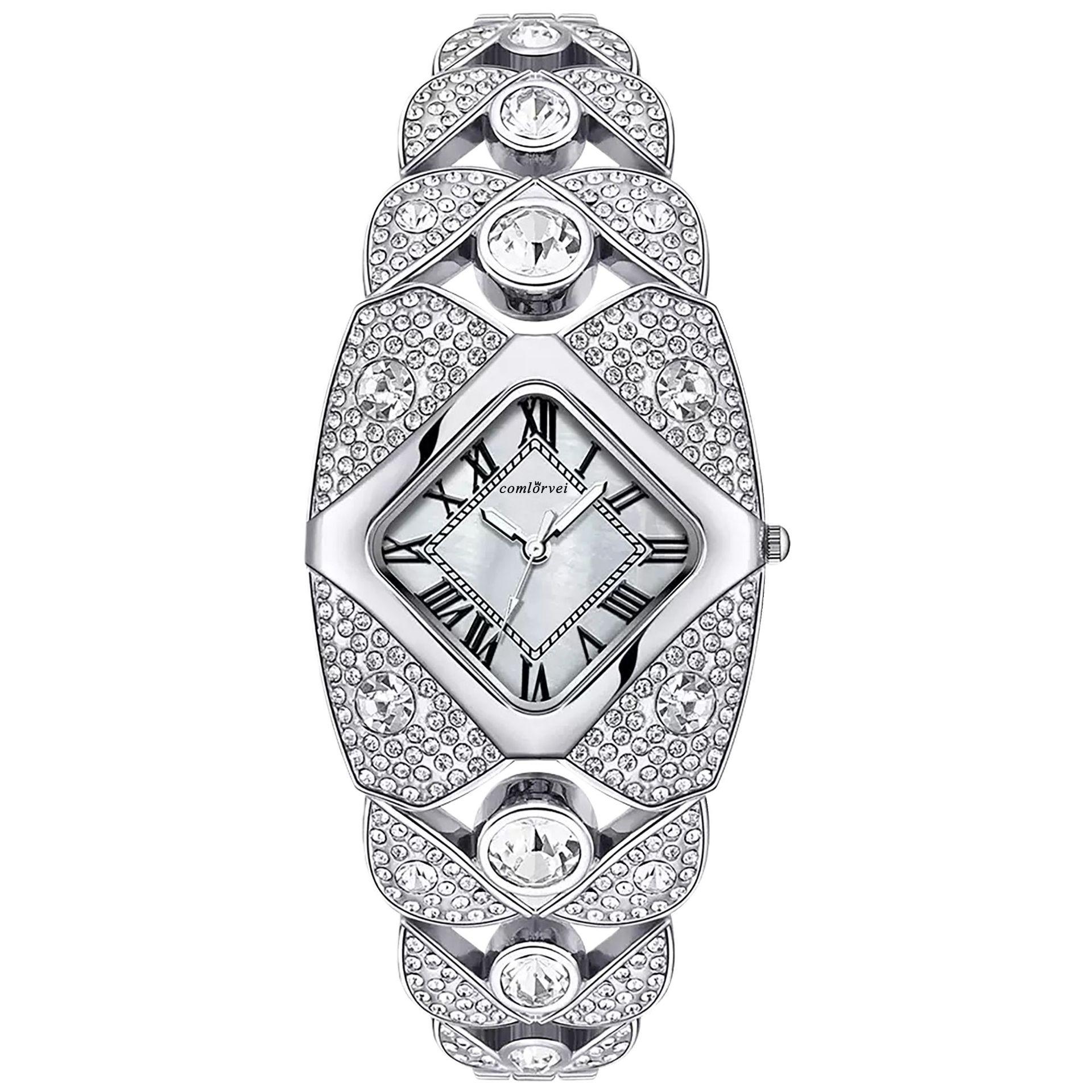 Dayan light luxury full diamond bracelet women s watch niche retro bracelet quartz watch