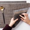 Nordic Japanese Woven Waterproof Heat-Insulating Dining Mat
