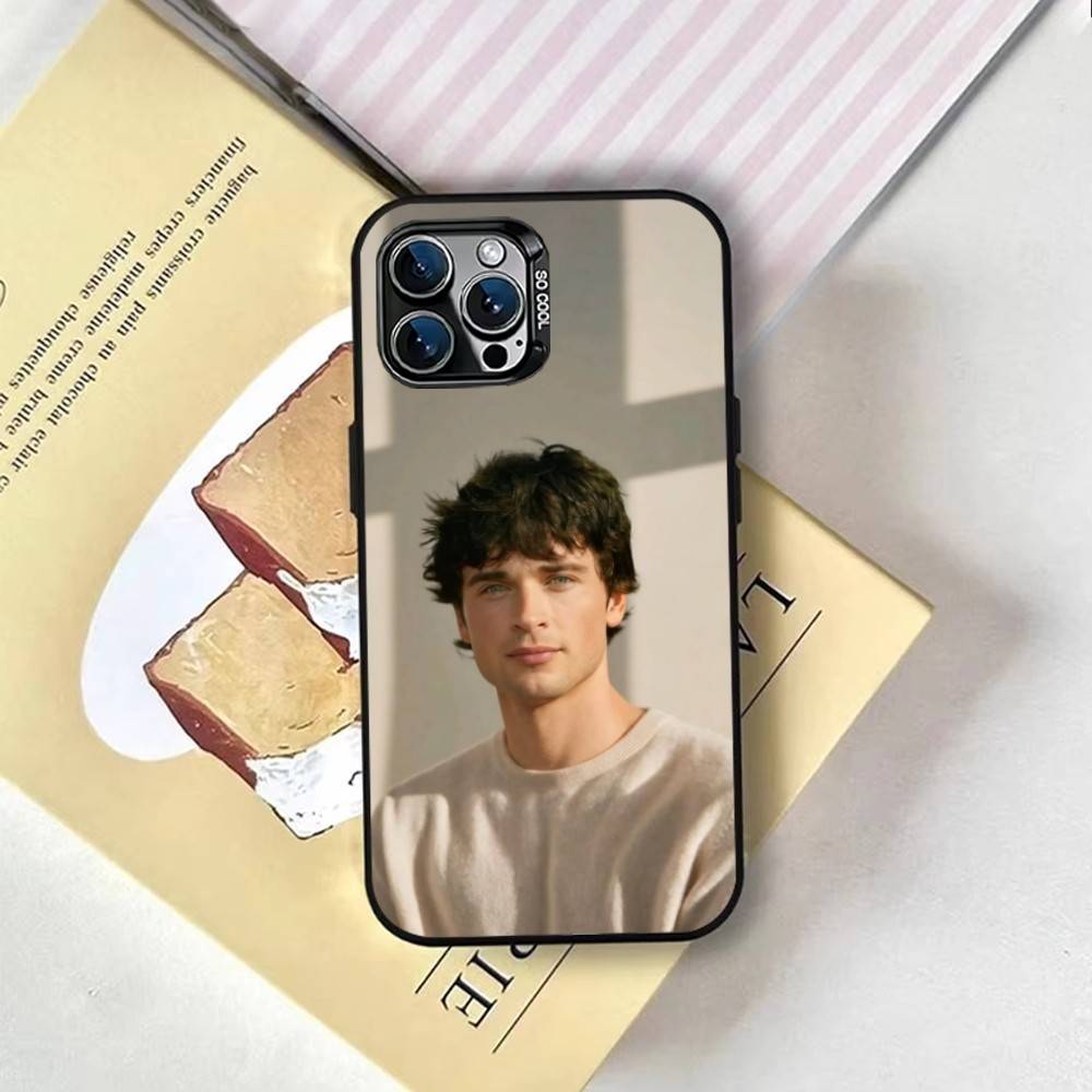 T-Tom W-Welling Phone Case For iPhone 17,16,15,14,13,12,11 Plus,Pro Max,XS,Colorful Silver Phone Case Funda Cover