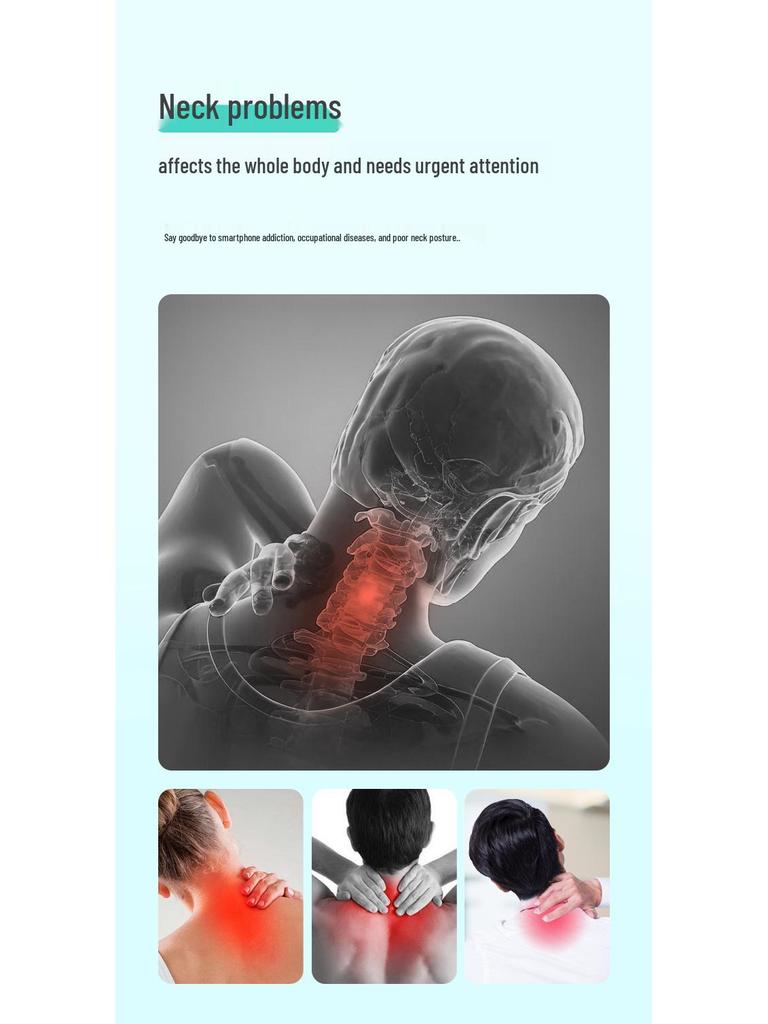 Fifth Gen Adjustable Neck Support for Adults and Children – Improved Anti-Head-Down Corrector