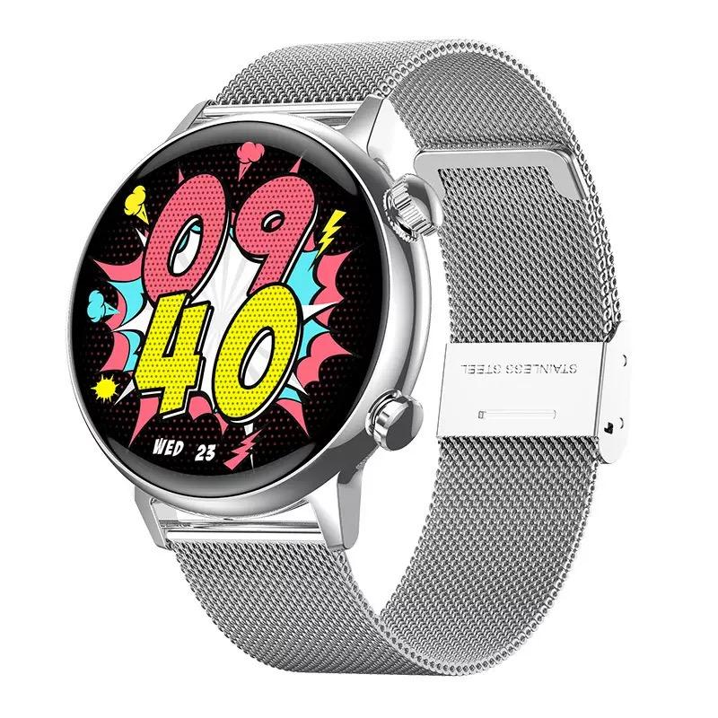 Smartwatch Women NFC Heart Rate Monitorng Bluetooth Call Watch Voice Assistant Sport Fitness Waterproof Smart Watch