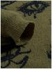 Men's Trendy Dark Style Eye Pattern Knit Sweater - European/American Streetwear, Autumn/Winter Collection