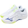 Mizuno Lightning Select Comfortable Fit Supportive Breathable Volleyball Shoes Unisex sneaker White Blue V1GA267039