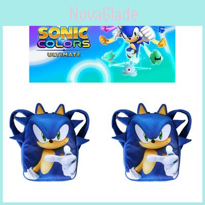 Szkolny plecak 3D Sonic The Hedgehog dla dzieci Kolorowy wzór Idealny dla fanów gier wideo!