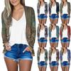 Îmbrăcăminte casual largă cu imprimeu pentru femei, Cardigan la modă Cardigan Jacket