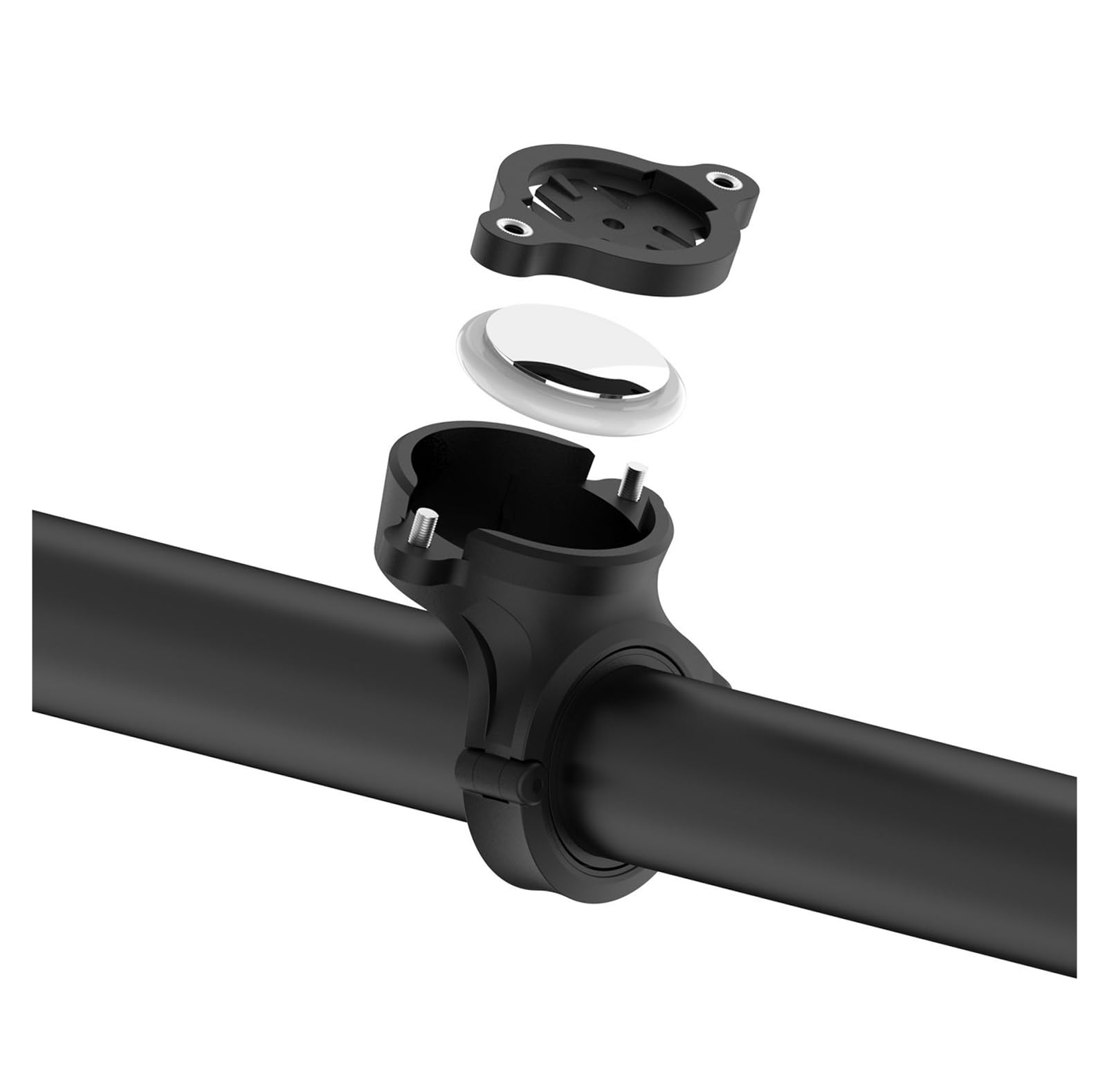 

SHEAWA Велокомпьютерное крепление Держатель для велосипедного крепления Также может хранить кронштейн AirTag Велокомпьютер Varia Радар заднего вида Прочный фиксированный держатель