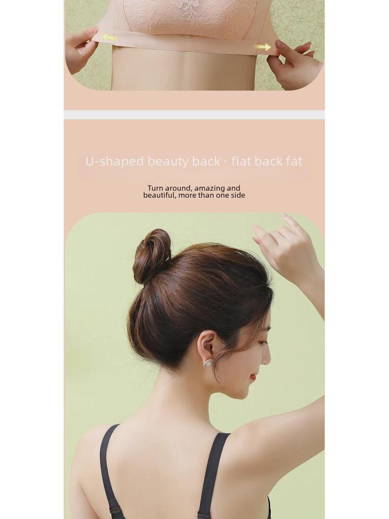 Women’s Seamless Strapless Tube Top: Anti-Exposure, Wire-Free, Side-Bone Free, Adjustable, Thick Style, Ideal for Small Breasts.