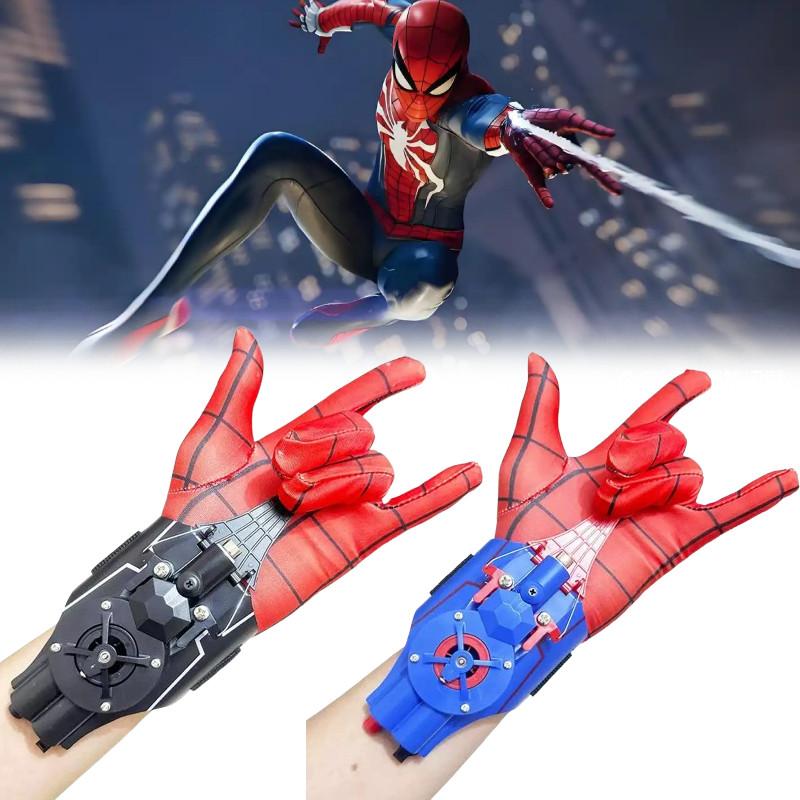 Spider Man Children Electric Launcher Toy With Handheld Remote And Interactive Features For Developmental Play