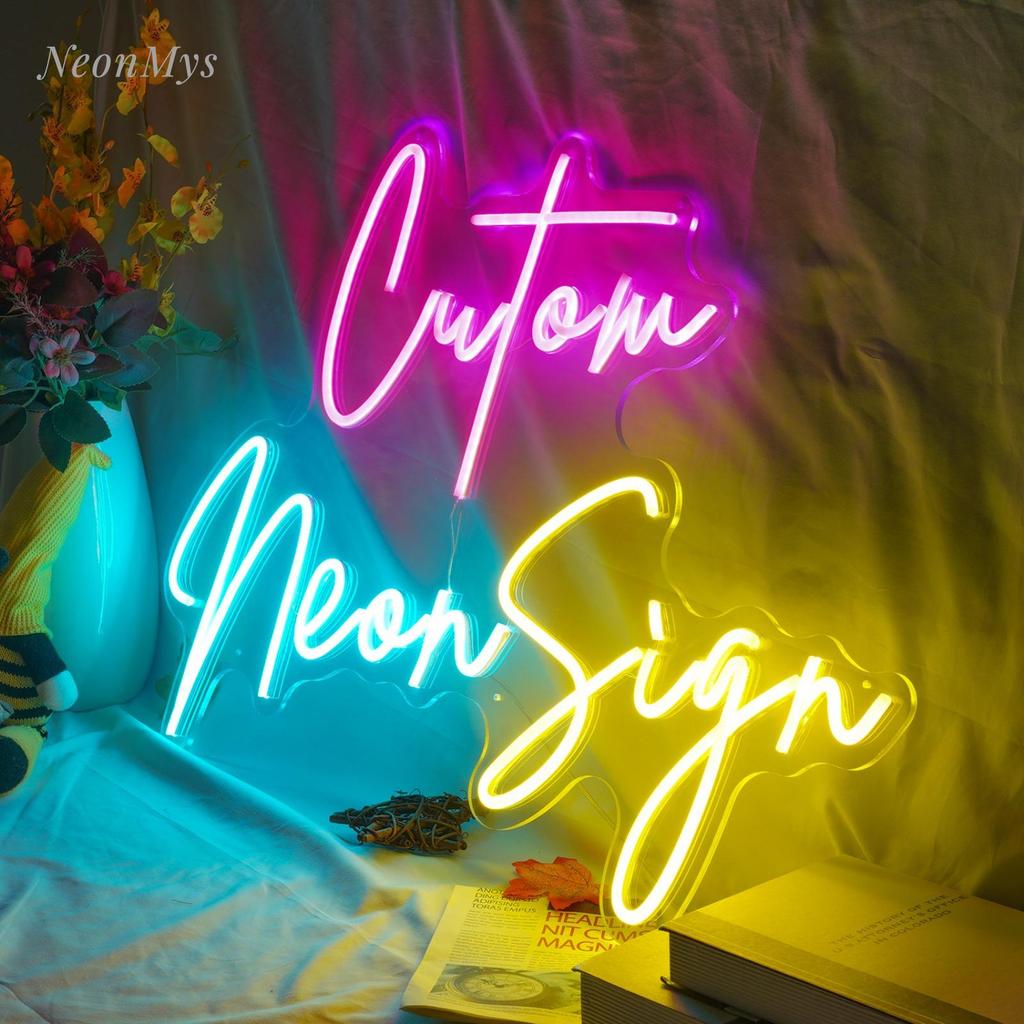 Neon DIY Light Sign - Indoor Luminous Decorative English Letter Sign